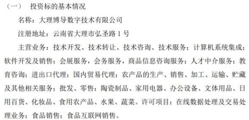 博導股份戰略布局數字技術領域，擬投資500萬設立全資子公司大理博導數字技術